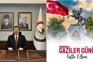 Samsun Valisi Orhan Tavlı'dan Gaziler Günü Mesajı